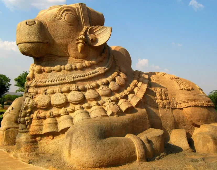 Lepakshi Temple Nandi Murti