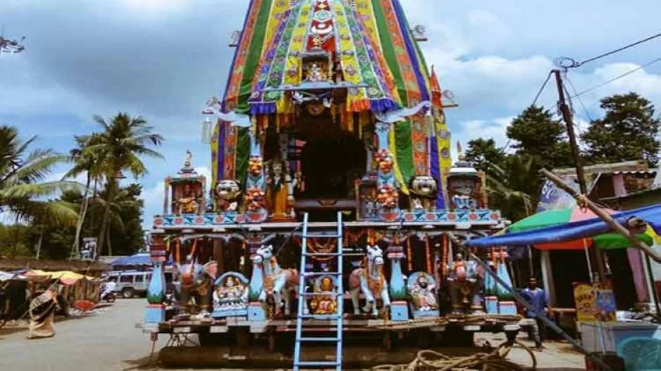 नवरात्रि के शुभ पर्व पर देवी की रथयात्रा | Navratri Rathyatra at Biraja Shakti Peeth Temple